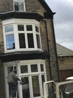 Seamless aluminium gutter in Sheffield s10