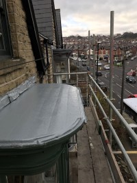 Grp bay roof in sheffield s11